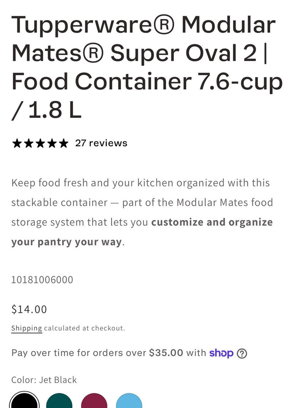 Kitchen Food Storage Containers - Picture 4 of 7